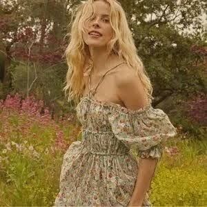 Floral Off-Shoulder Dress